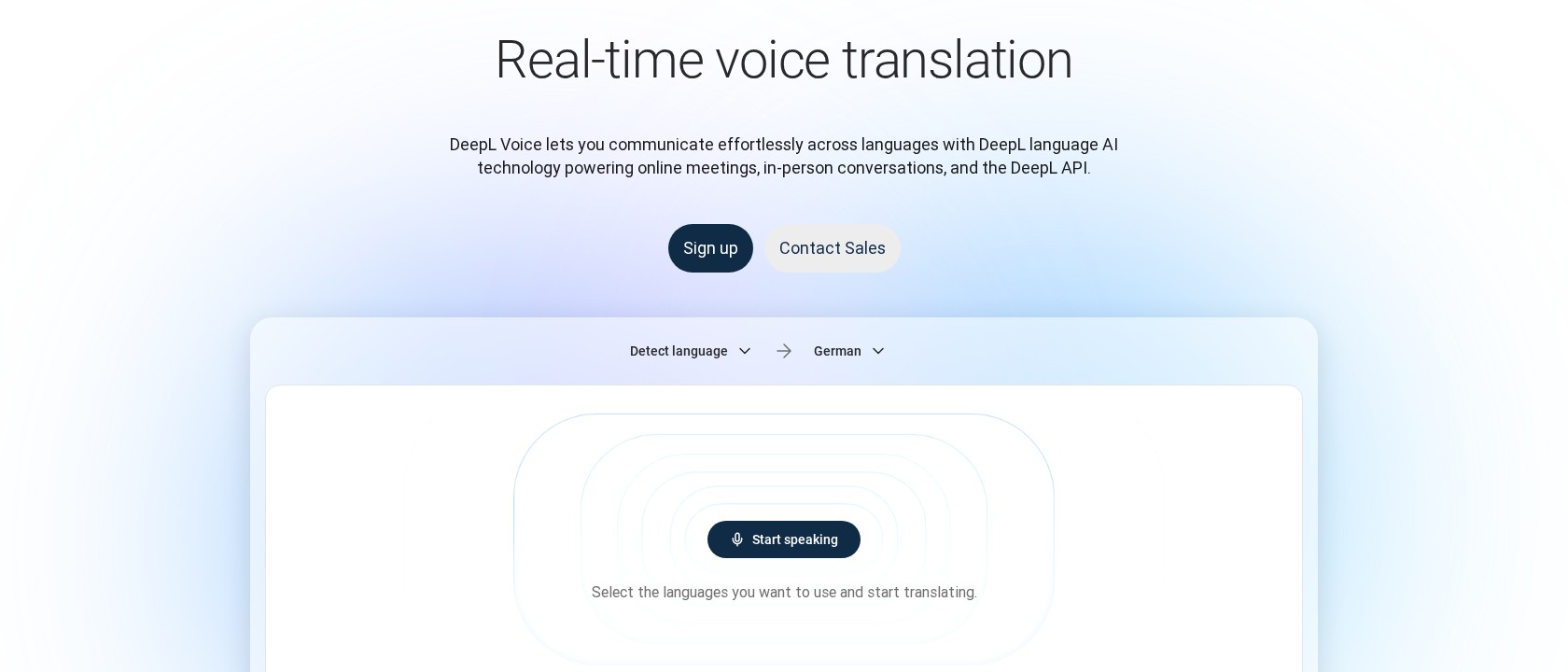 DeepL Voice
