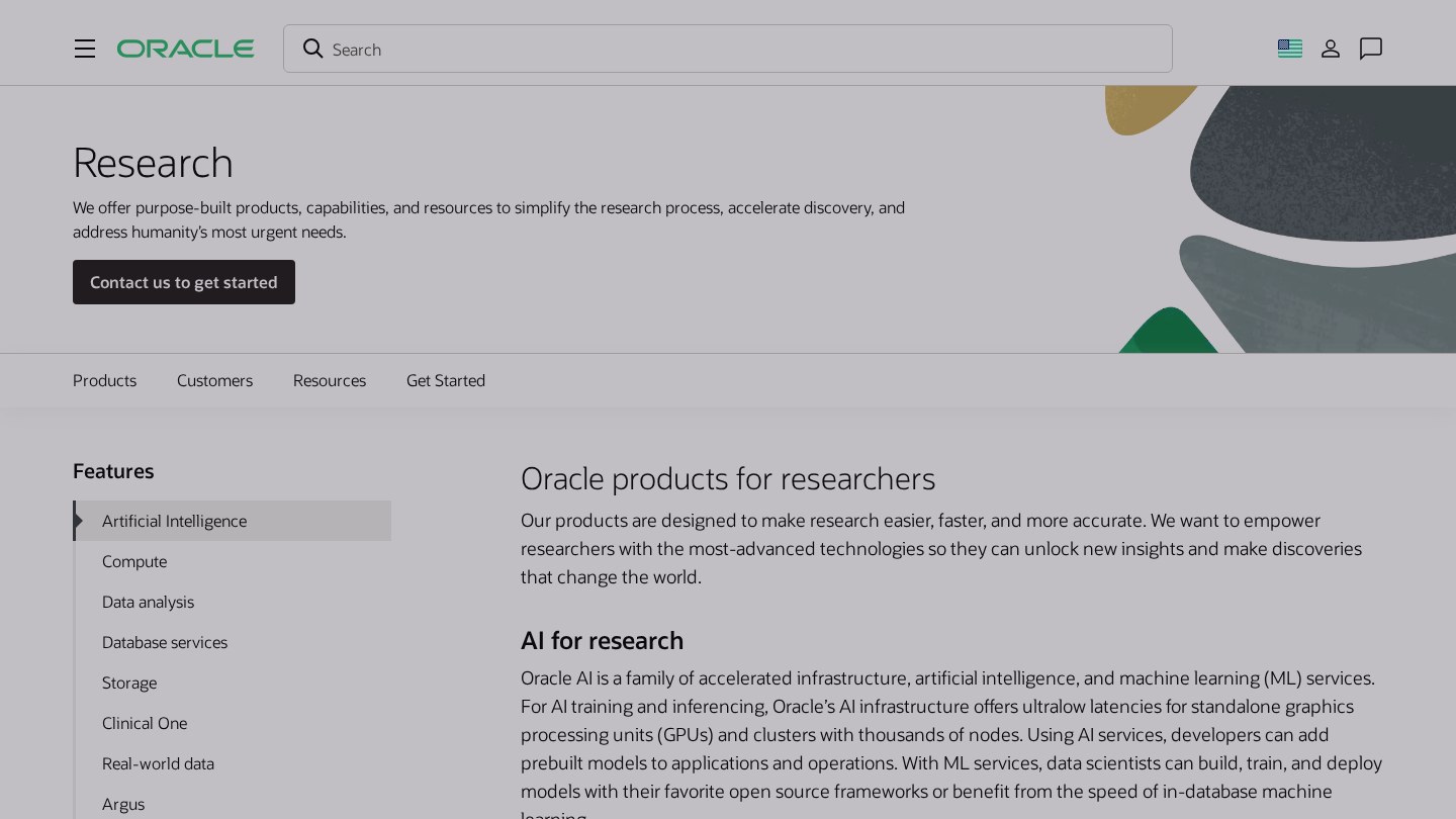 Oracle Open Data